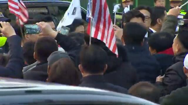 South Korean President Yoon arrives at residence after release from prison