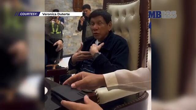 Ex-president Duterte questions ICC arrest warrant, demands answers for ‘deprivation of liberty’