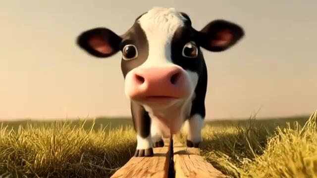 Идет Бычок качается! Агния Барто, шуточное продолжение истории. Детские песенки!