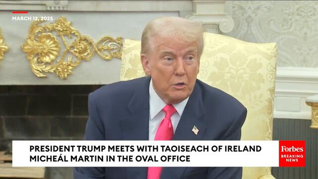 President Trump Asked Point Blank If He Is Worried About Counter-Tariffs From The EU