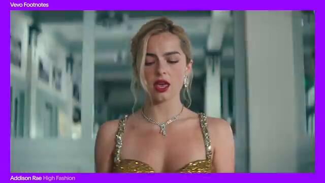 Addison Rae - The Making of 'High Fashion' | Vevo Footnotes