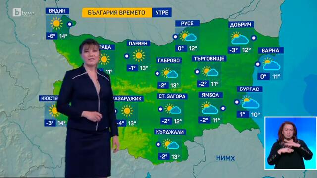 bTV Времето (19.03.2025 г. – централна емисия)