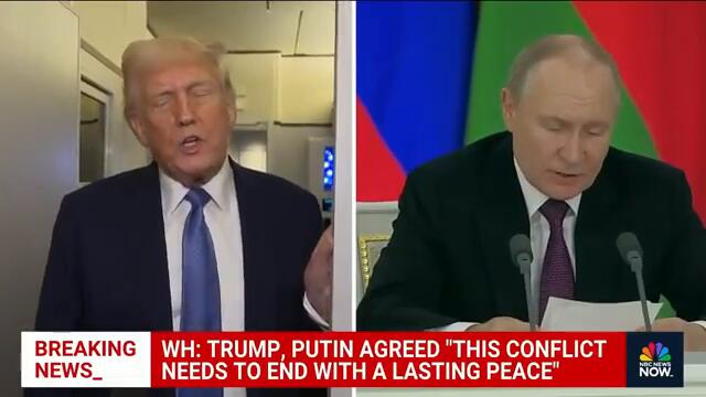 White House releases readout of Trump and Putin's call on Ukraine ceasefire