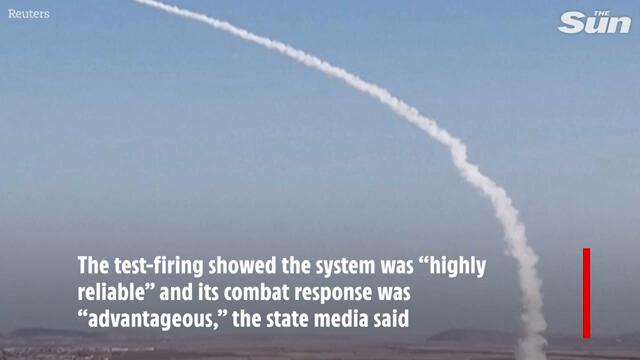 Kim Jong Un oversees test-fire of North Korea's latest anti-aircraft missiles