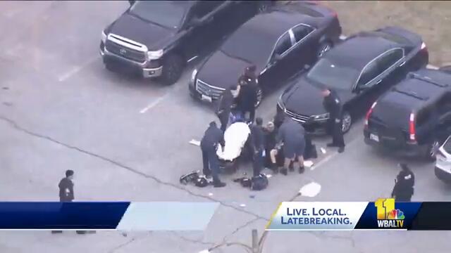 Man charged in officer's shooting denied bail