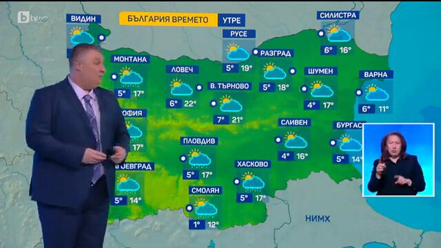 bTV Времето (22.03.2025 г. – централна емисия)