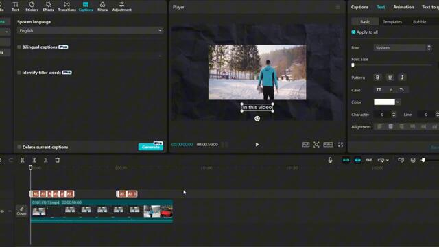 How to Add Automatic Subtitles in CapCut – Easy Tutorial