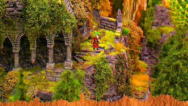 Магьосника и камъните 3d