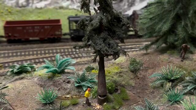 Макет на дърворезба