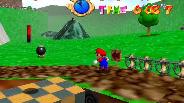 Super Mario 64 - Course 1: FootRace With Koopa The Quick