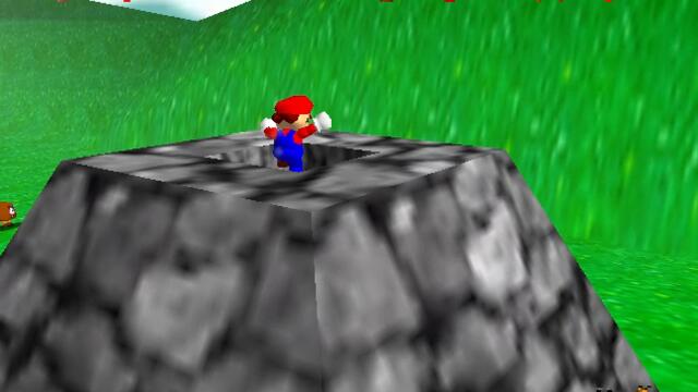 Super Mario 64 - Course 1: Shoot to the Island in the Sky