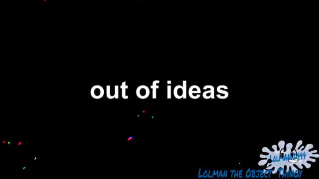 so i ran out of ideas