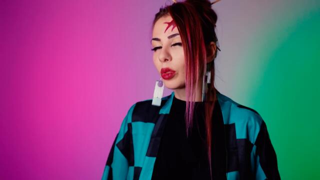 Demon Slayer： КЛИНОК РАССЕКАЮЩИЙ ДЕМОНОВ OP Full ＂Gurenge＂ cover by Ai Mori