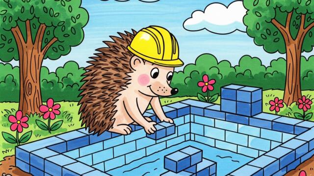 Ежковия Басейн..Весело Детско Стихче