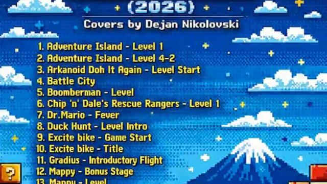 Dejan Nikolovski - Music from Nintendo Covers (2026)