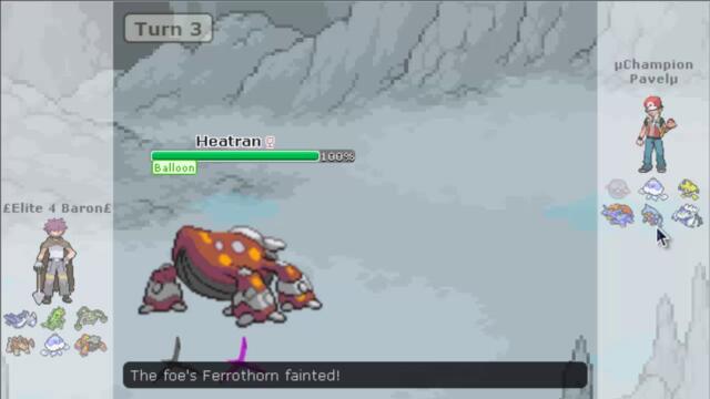 2013-09-15 Elite 4 Pavel vs Elite 4 Baron - Pokemon Tурнир