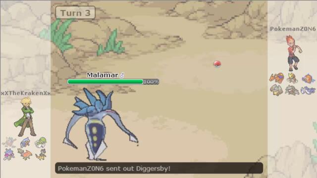 2014-02-27 Маламар е опасен - Pokemon Showdown Battle