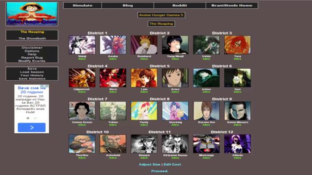 2015-09-13 Аниме Игрите на Глада еп. 5 - Битката на Титаните!