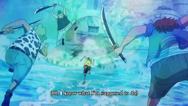 One piece – 496 bg sub